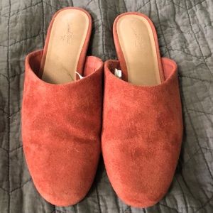 Burnt Orange mules